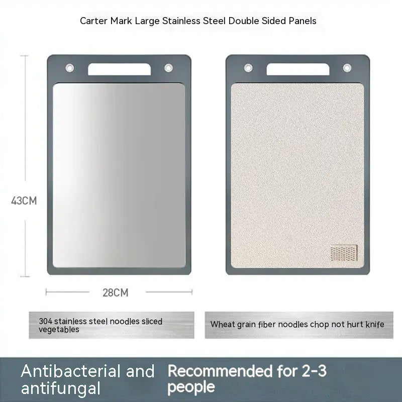 Mildew-Proof Stainless Steel Cutting Board