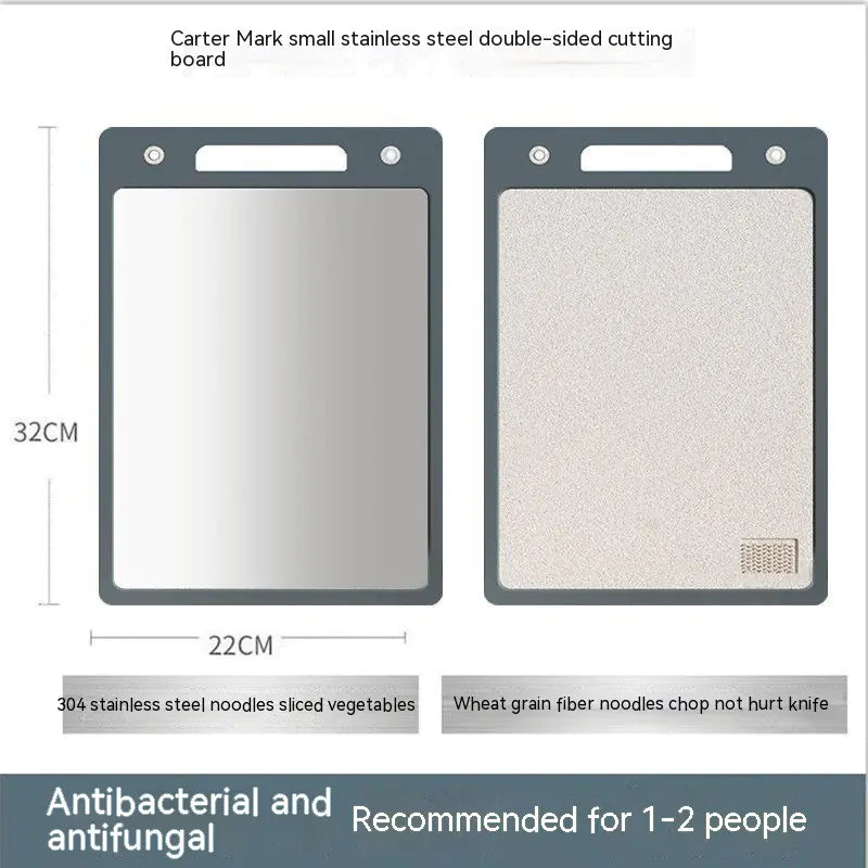 Mildew-Proof Stainless Steel Cutting Board