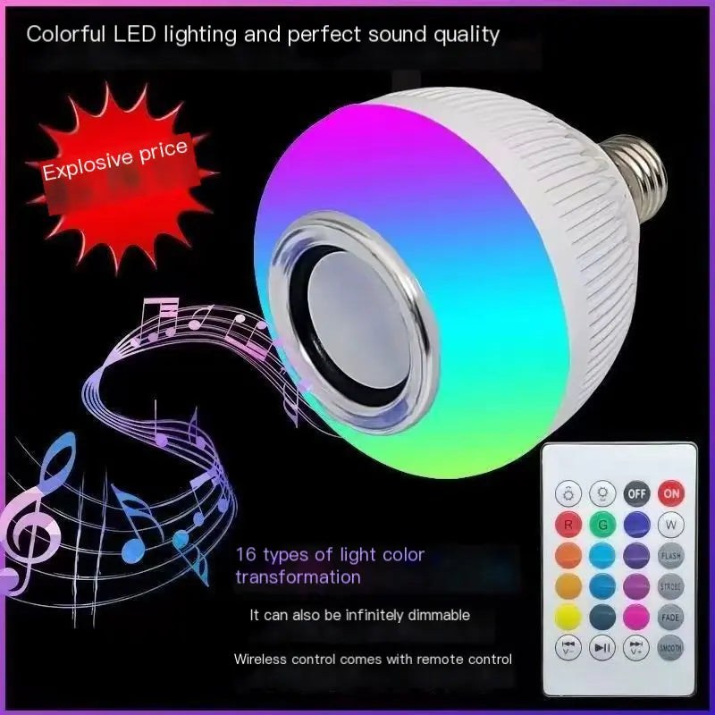 LED Bluetooth Color Changing Bulb with Remote Control